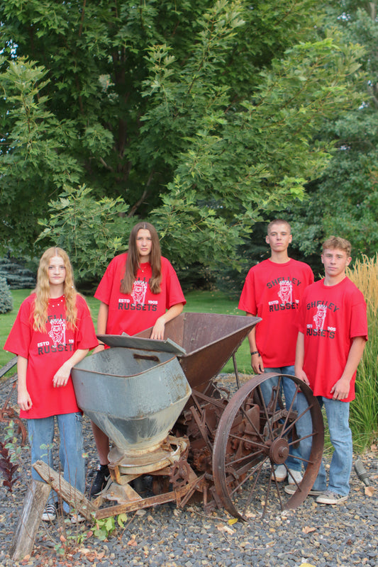 Retro Russet Red T-shirt