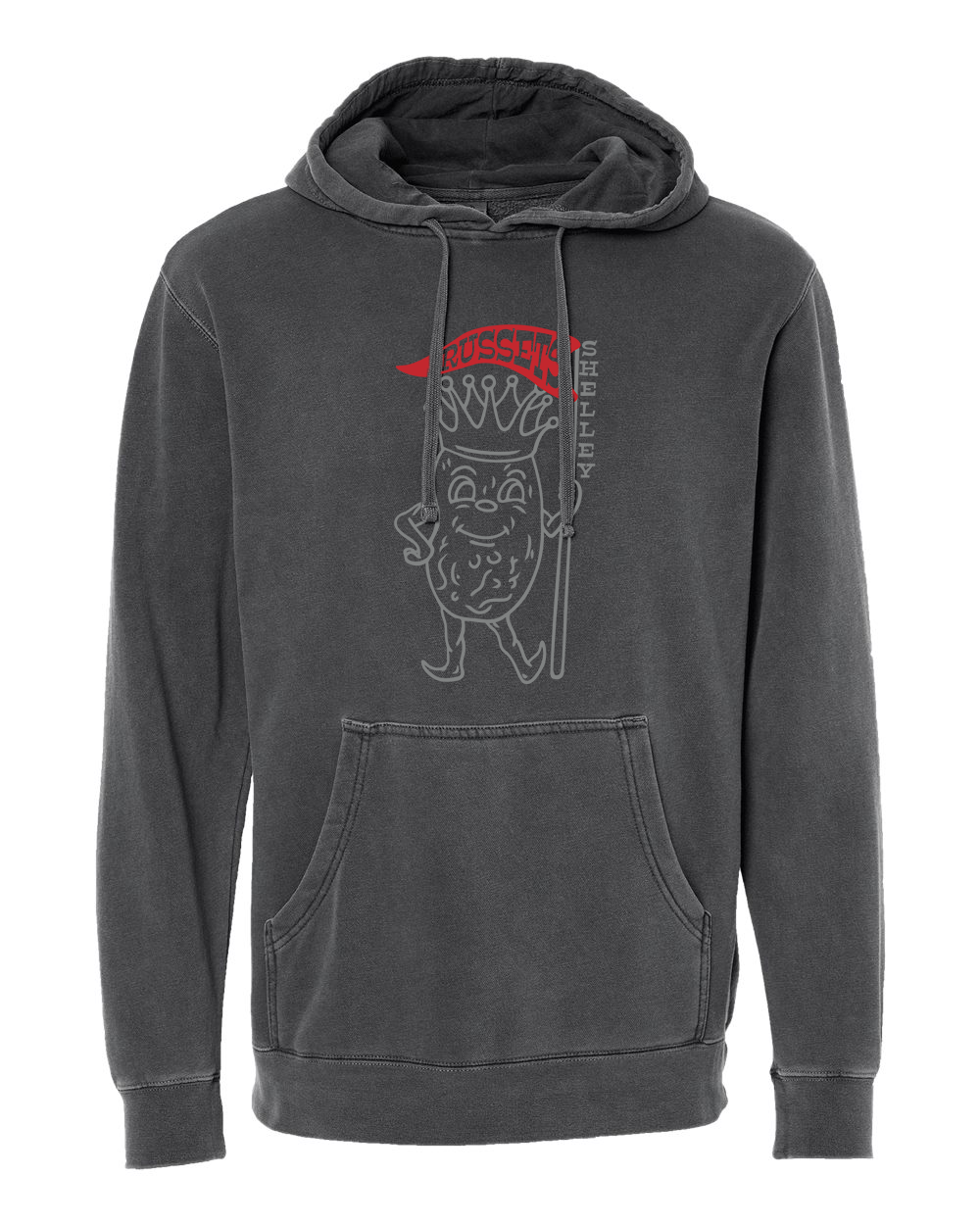Retro King Russet Blackout: Hoodie