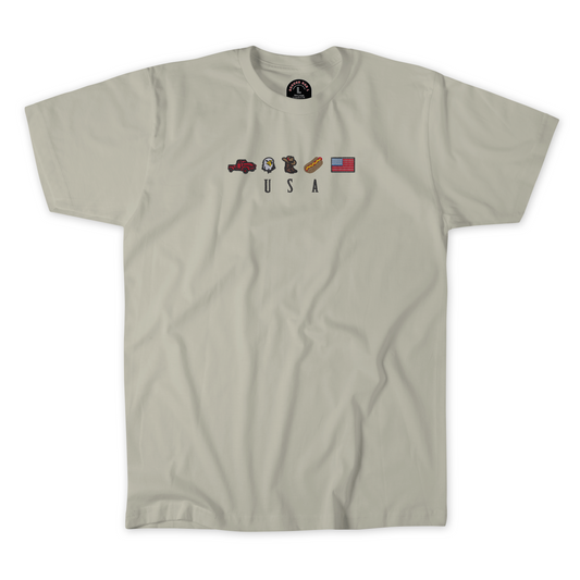 Embroidered USA