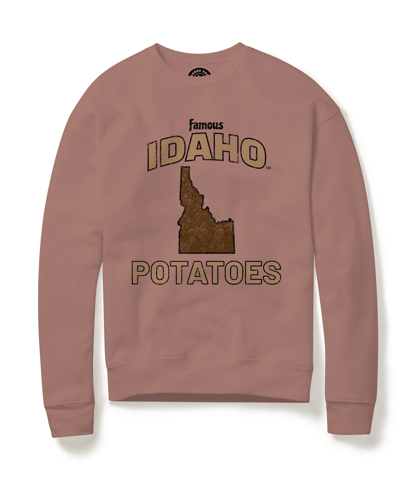 Crewneck Famous IDAHO™ Potatoes-Idaho Pink Sunset