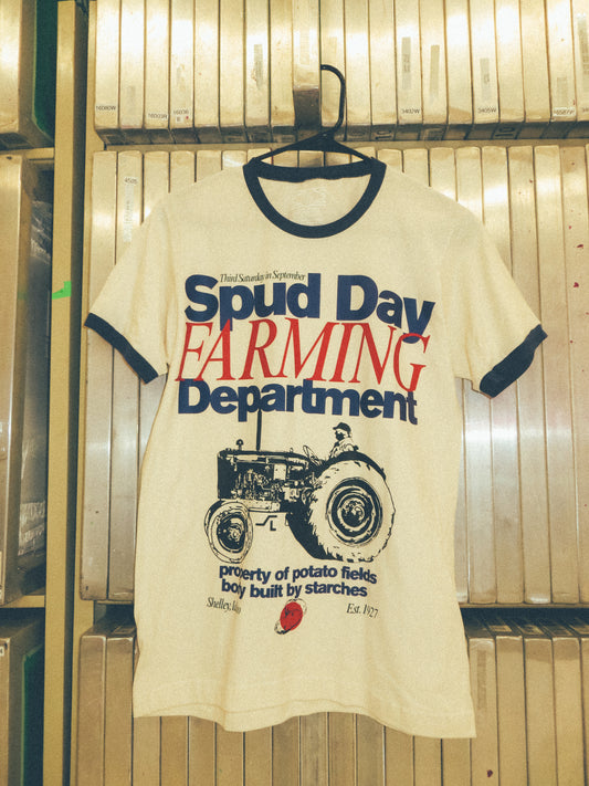 Spud Day Ag Dept Ringer T-shirt