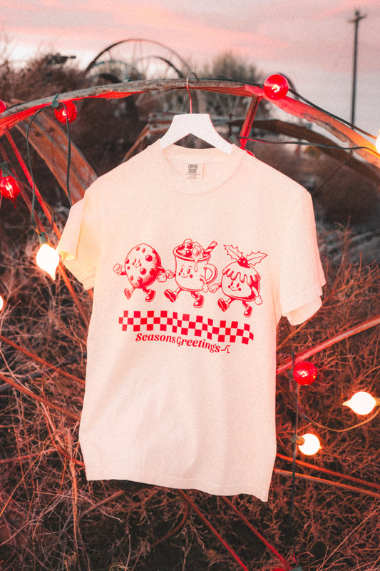 Seasons Greetings-Comfort Colors® T-shirt