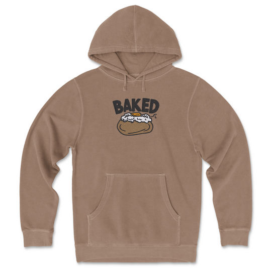 Embroidered BAKED Pigment Hoodie