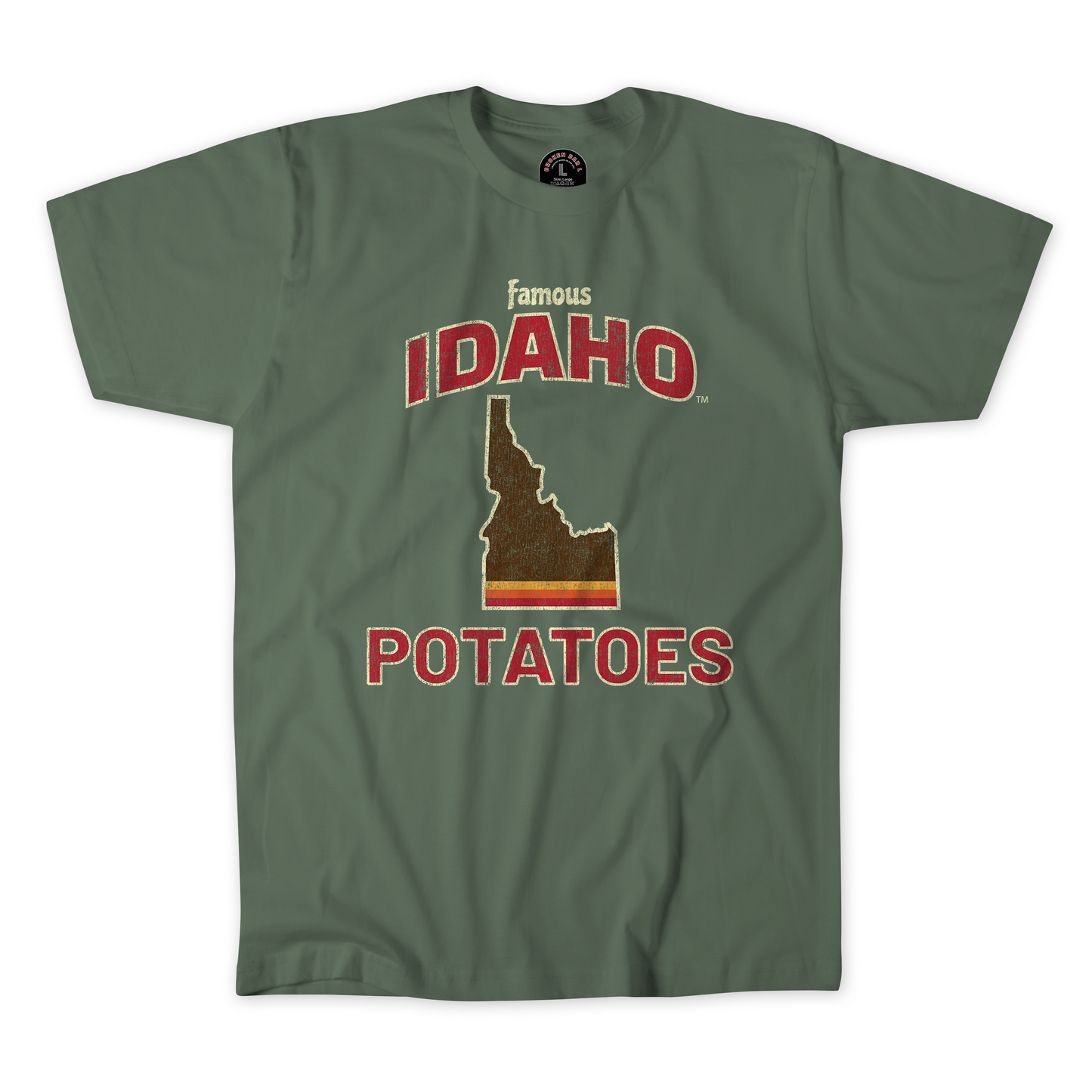 Famous IDAHO™ Potatoes T-Shirt-LIMITED EDITION: RETRO