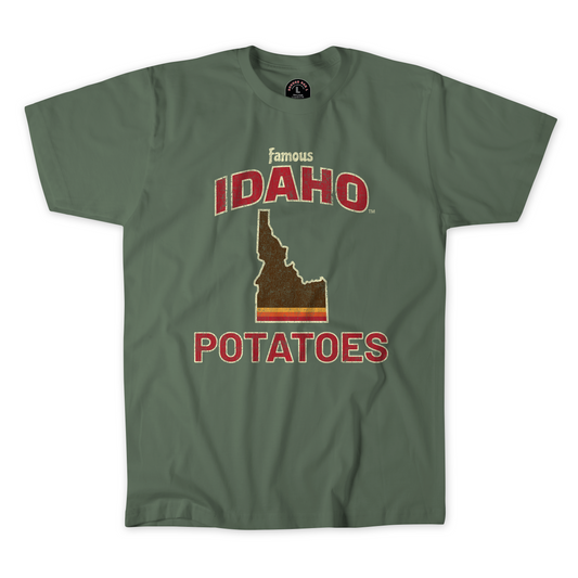 Famous IDAHO™ Potatoes T-Shirt-LIMITED EDITION: RETRO