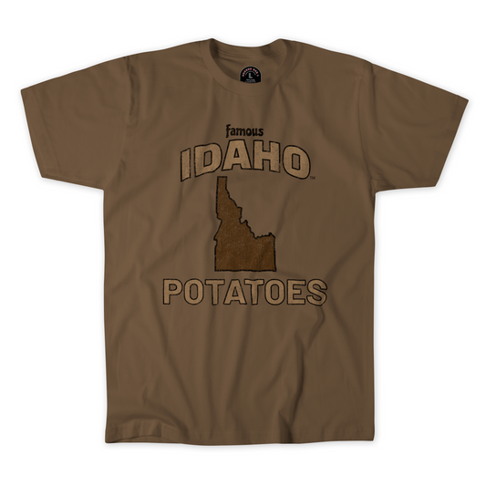 Famous IDAHO™ Potatoes T-Shirt - Vintage Russet