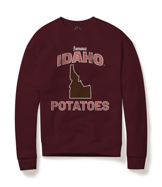Crewneck Famous IDAHO™ Potatoes-Mountain Maple