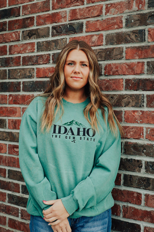 The Gem State Comfort Colors® Sweatshirt