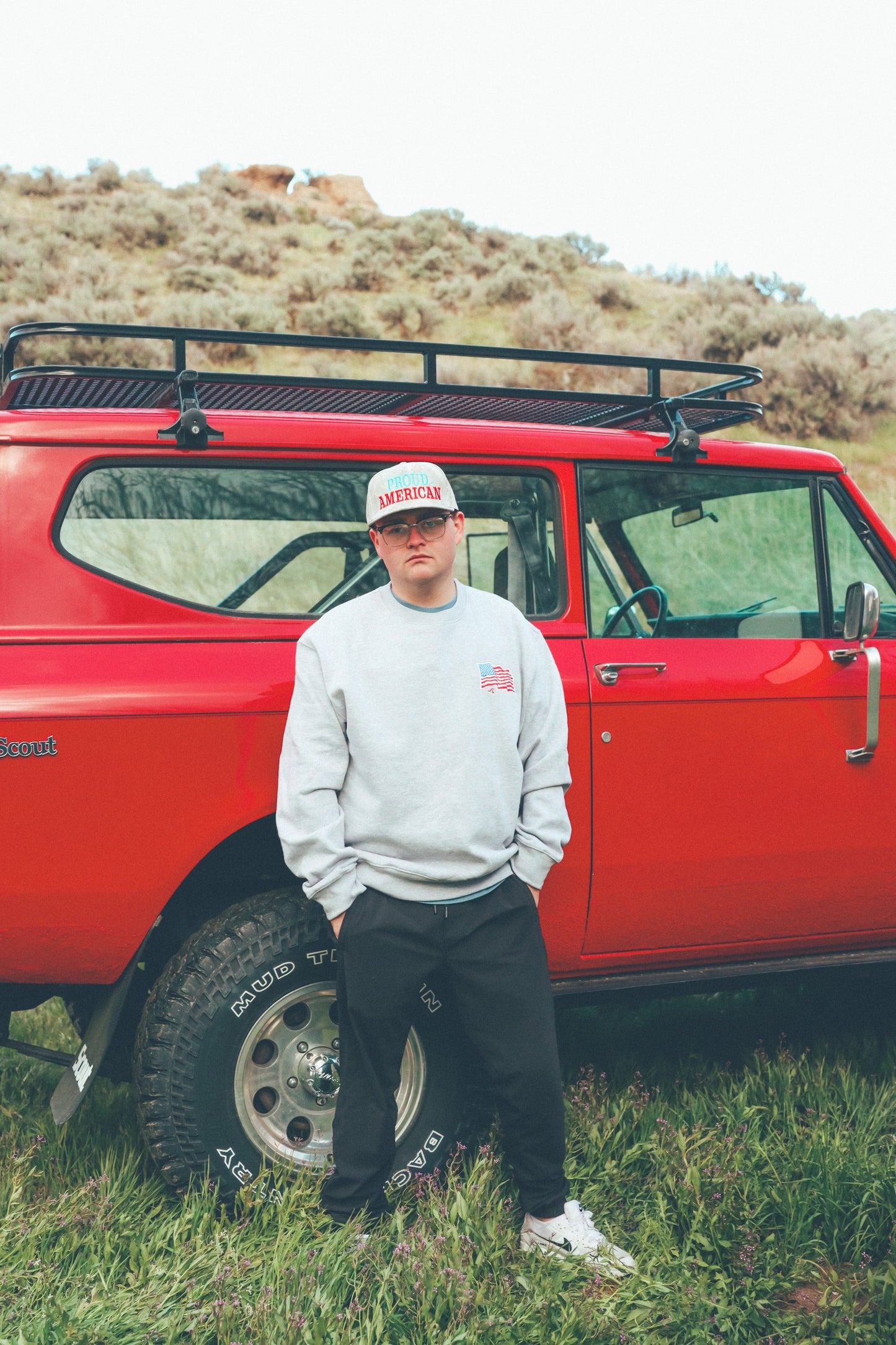 USA Groovy Crewneck