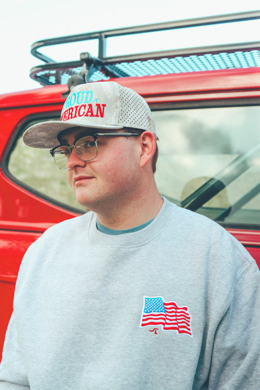 USA Groovy Crewneck