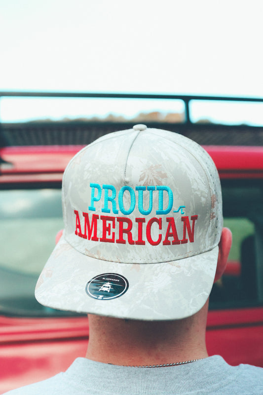 Proud American CAMO Hat