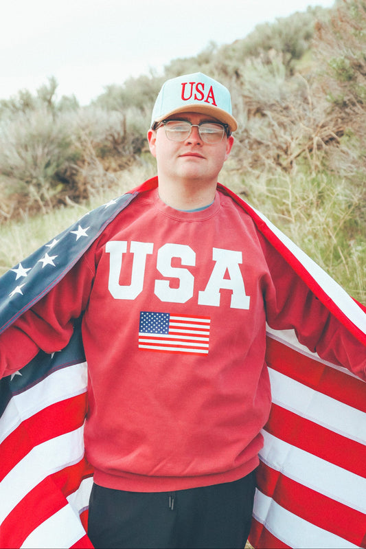 USA Classic Comfort Colors® Sweatshirt