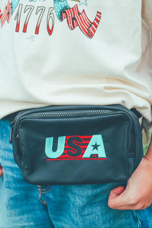 USA 80's Fanny Pack