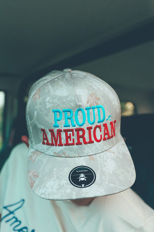 Proud American CAMO Hat