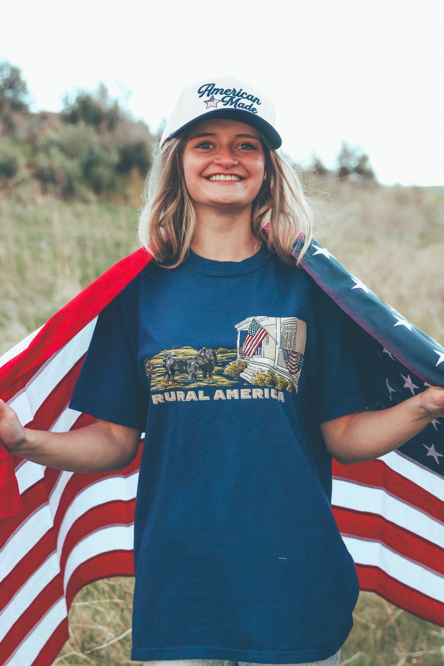 Rural America Comfort Colors T-shirt