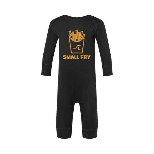 SMALL FRY Onesie: Long Sleeve - Black